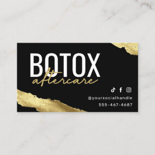 Visite Carte de soins postérieurs Gold Botox