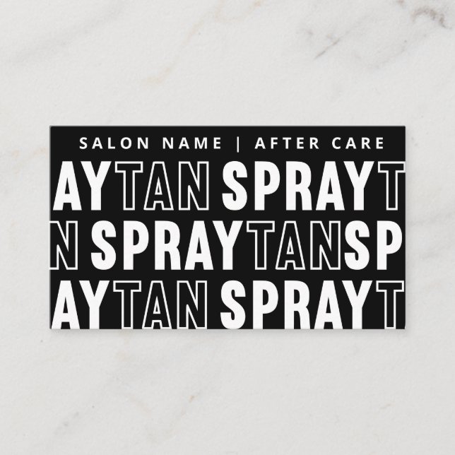 Visite Carte de soins postérieurs moderne et modifiable à (Devant)