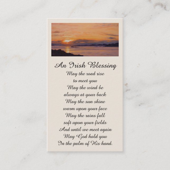 Visite Carte de Sympathie de l'image du souvenir (Devant)