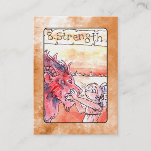 Visite Carte de tarot de force