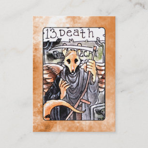 Visite Carte de tarot de la mort