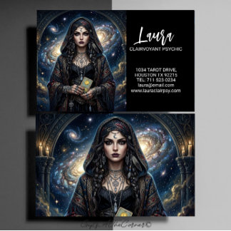 Visite Carte de tarot de voyante psychique