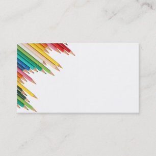 Visite carte de visite/Créez vos propres crayons de coul