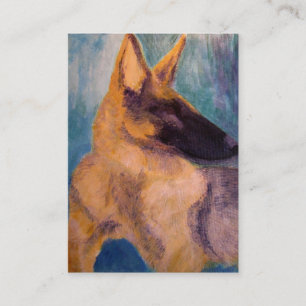 Visite Carte de visite, délivrance de berger allemand