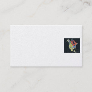 Visite Carte de visite/géologie nord-américaine