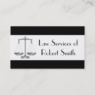 Visite carte de visite/service juridique