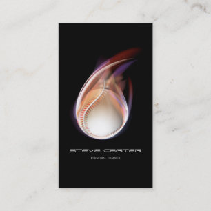 Visite Carte d'entraîneur professionnel de baseball