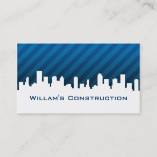 Visite Carte d'entreprise de construction