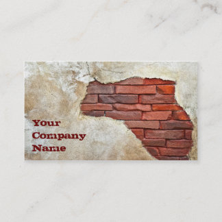 Visite Carte d'entreprise de construction