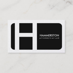 Visite carte d'entreprise d'or de loi de 311-Sleek  