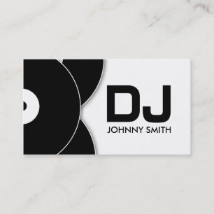 Visite Carte d'industrie musicale de disque vinyle du DJ