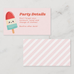 Visite Carte d'insertion d'anniversaire de la chouette Po