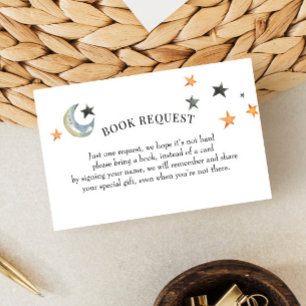 Visite Carte d'insertion de demande de carnet de Baby sho