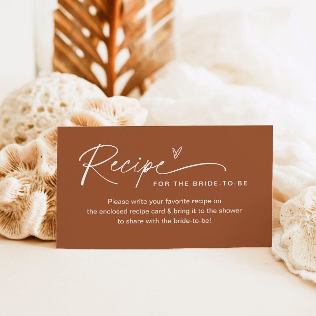 Visite Carte d'insertion de recette SIENNA (Créateur téléchargé)