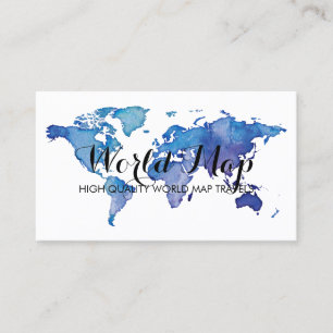 Visite Carte du monde Agent de voyage Bureau de location 