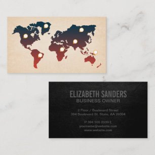 Visite Carte du monde   Points de localisation
