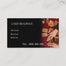 CARTE ÉDITABLE DE LECTURE DE TAROT