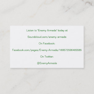 Visite Carte ennemie de promotion d'armada