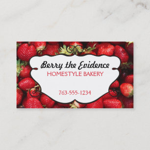 Visite carte fraîche de cuisine de cuisson de baie de