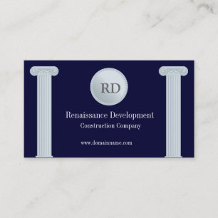 Visite Carte grecque d'entreprise de construction de