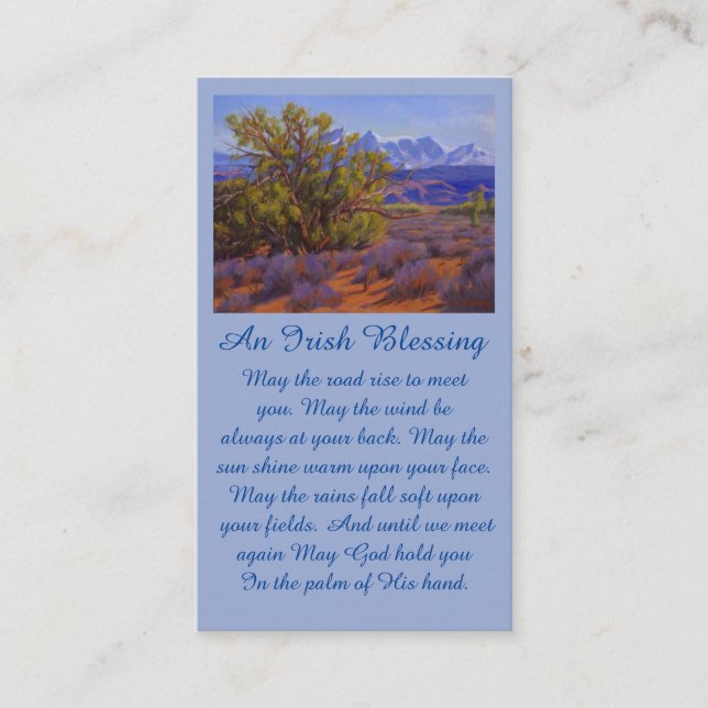 Visite Carte photo commémorative de la fête de la vie (Devant)