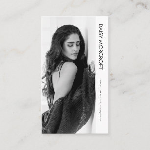 Visite Carte photo comp Acteur de modèle professionnel mo