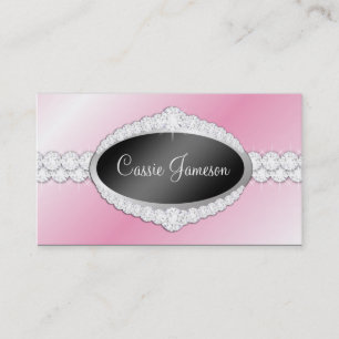 Visite Carte photo d'emblème de bonheur de diamant de TT