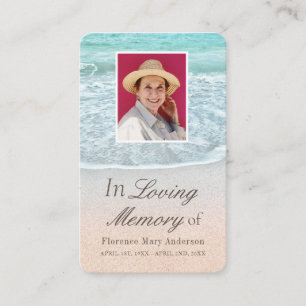Visite Carte photo du mémorial de Sympathy de la plage tr