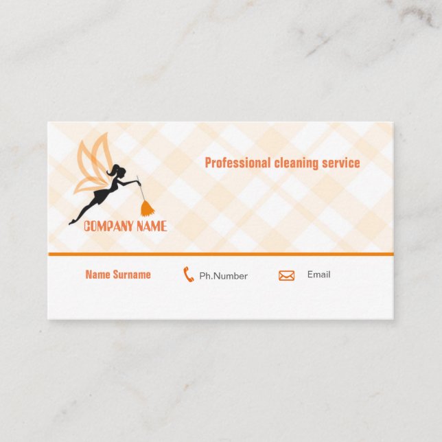 Visite Carte professionnelle d'entreprise de services de (Devant)
