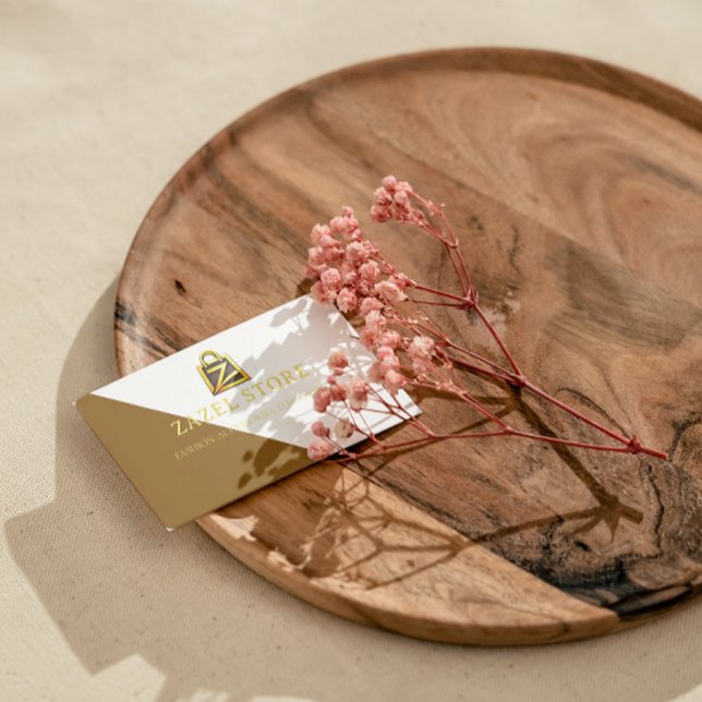 Visite Carte professionnelle minimaliste de luxe (Créateur téléchargé)