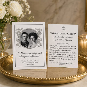 Visite Carte Sainte de Mariage de Bienheureux Karl & Zita