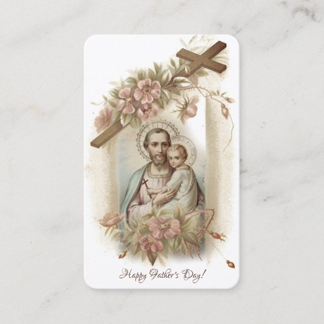 Visite Carte sainte de souvenir catholique de fête des (Devant)