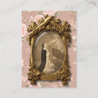 Visite Carte souvenir de la première communion de Bl. Ime