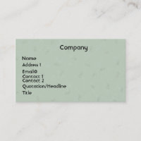 Carte vert clair de profil