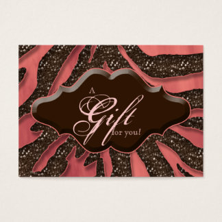 Visite Cartes cadeaux de beauté Certificats Parties scint