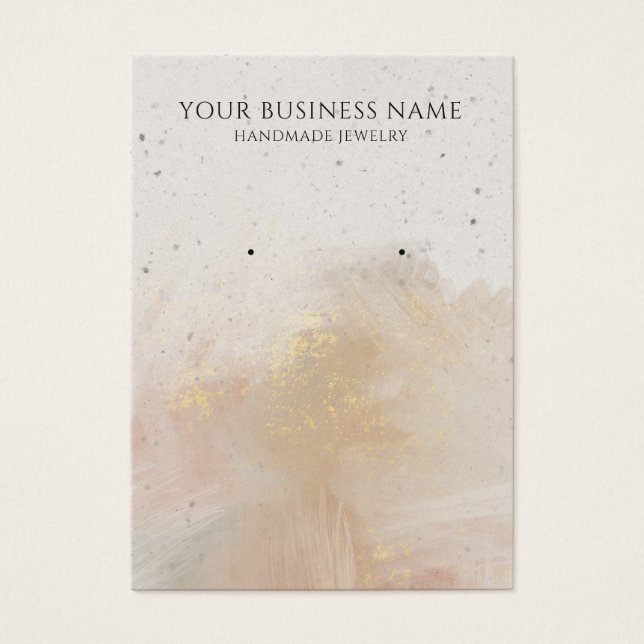 Visite Cartes d'affichage Abstraites pour l'oreille de pi (Devant)