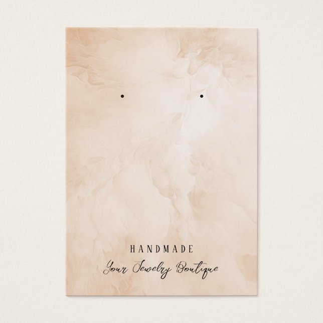 Visite Cartes d'affichage de bijoux Abstraites en ivoire  (Devant)