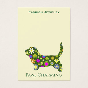 Visite Cartes d'affichage de bijoux de logo à poinçonner