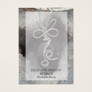 Visite Cartes d'affichage pour le concepteur de bijoux Wi