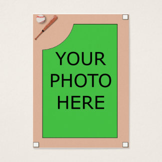 Visite Cartes de base-ball personnalisables