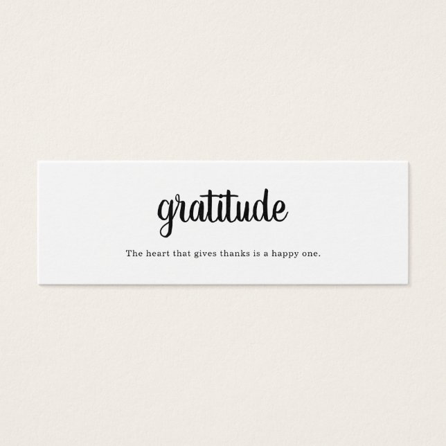 Visite Cartes de gratitude pour votre pot de gratitude (Devant)