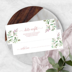 Visite Cartes de Jar de Nuit de Date de Fête de Mariage d