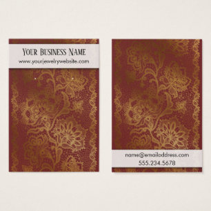 Visite Cartes de présentation pour supports de boucles d'