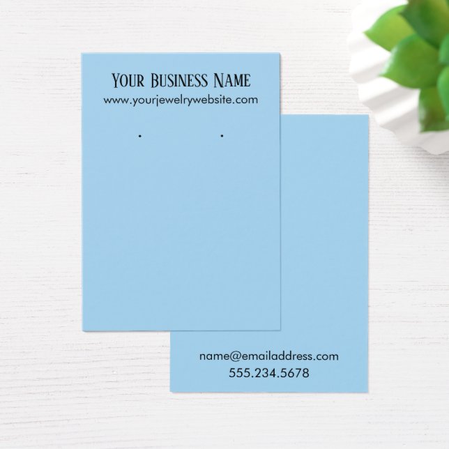 Visite Cartes de Présentation Simples de Porte- Boucles d (Bureau)