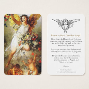 Visite Cartes de prière Anges