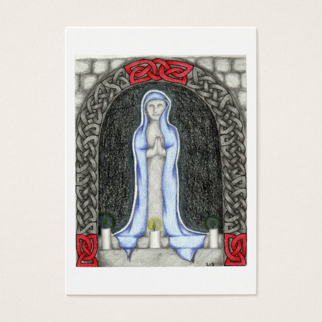 Visite Cartes de prière de Hail Mary (Devant)