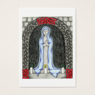 Visite Cartes de prière de Mary de grêle