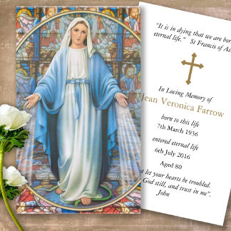 Visite Cartes de prière | Hail Mary
