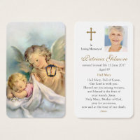 Cartes de prière | Les anges de Dieu observent
