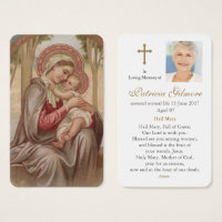 Cartes de prière | Mère la plus admirable